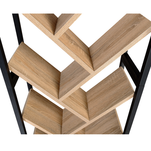 Etagère Bibliothèque En Forme D'arbre 10 Niveaux Detroit Design Industriel 170 Cm