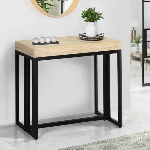 Table Console Extensible Toronto 14 Personnes 300 Cm Design Industriel
