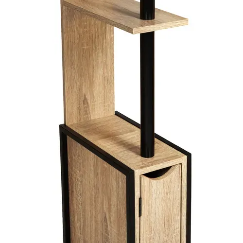 Meuble Wc 2 Portes Detroit Avec étagères Design Industriel