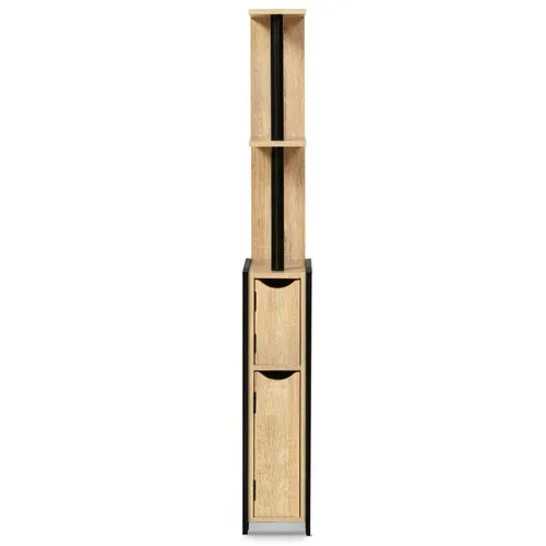 Meuble Wc 2 Portes Detroit Avec étagères Design Industriel