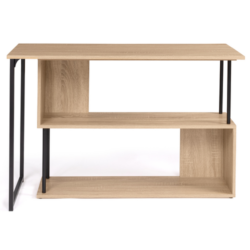 Bureau D'angle Rotatif 180° Detroit étagère Forme S Design Industriel