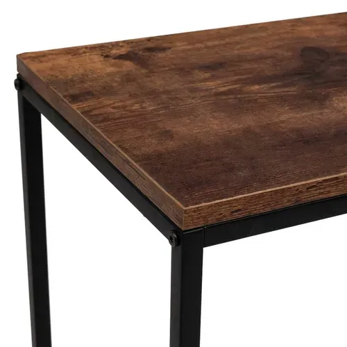 Console Dayton Plateau Effet Vieilli Design Industriel