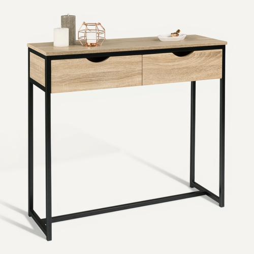 Console 2 Tiroirs Detroit Design Industriel