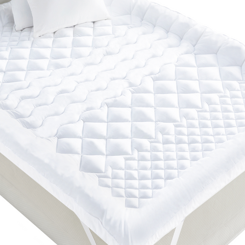 Surmatelas 140x190 Cm Sacha 7 Zones De Confort Épais Et Moelleux 600 Gr