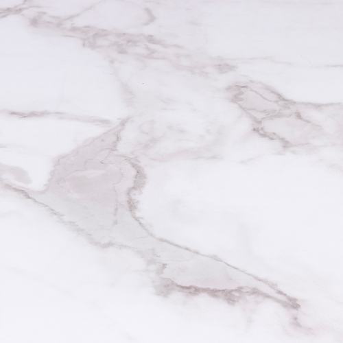 Console Double Alaska Effet Marbre Et Bois Noir Pied Métal