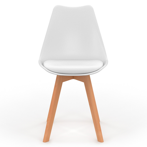 Lot De 6 Scandinaves Sara Mix Color Blanc, Gris Clair, Gris Foncé X2, Vert X2