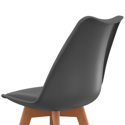 Lot De 6 Scandinaves Sara Mix Color Blanc, Gris Clair, Gris Foncé X2, Vert X2