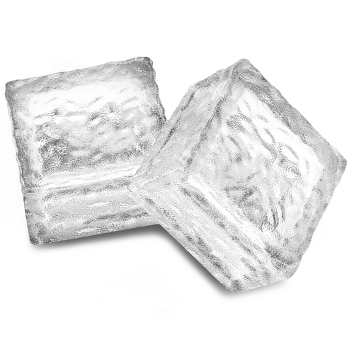 Lot De 8 Pavés Solaires En Verre 4 LEDs Blanches éclairage De Jardin