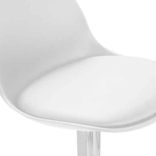 Lot De 4 Tabourets De Bar Karl Design Blanc
