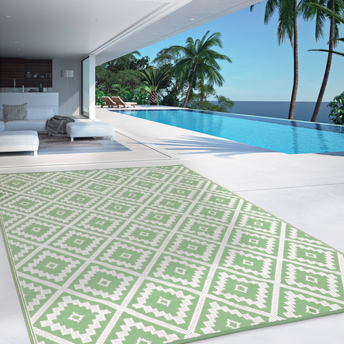 Tapis Extérieur Bahamas Vert Sauge 180 X 280 Cm