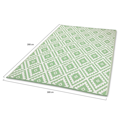 Tapis Extérieur Bahamas Vert Sauge 180 X 280 Cm