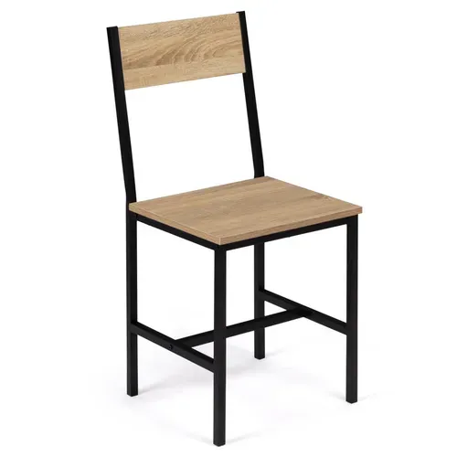 Lot De 6 Chaises De Cuisine Detroit Design Industriel