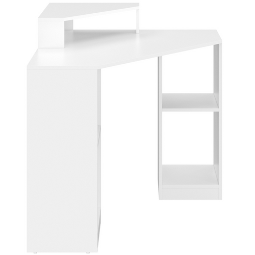 Bureau D'angle Harry Blanc Avec Rangements