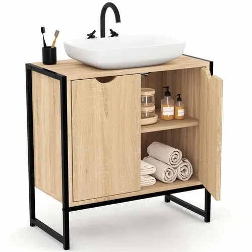 Meuble Sous-lavabo Salle De Bain Detroit Design Industriel