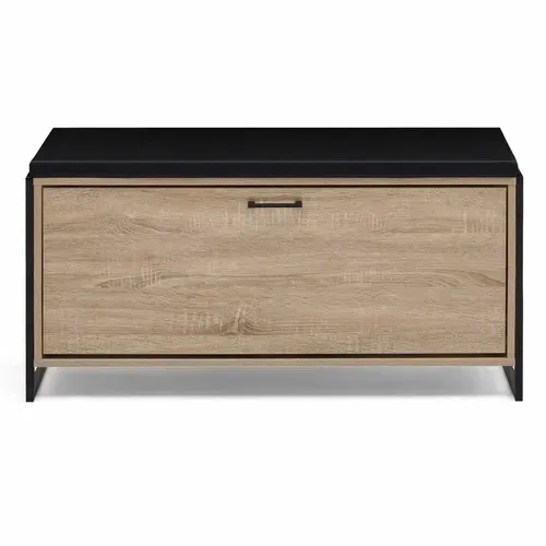 Banc D'entrée Chaussures 100 Cm Avec Coussin Luis Design Industriel