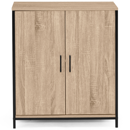 Armoire Basse Detroit 2 Portes Design Industriel