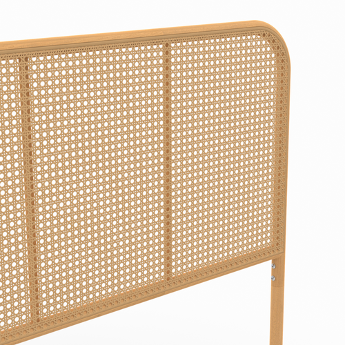 Tête De Lit Sur Pied Flora 160 Cm Façon Cannage