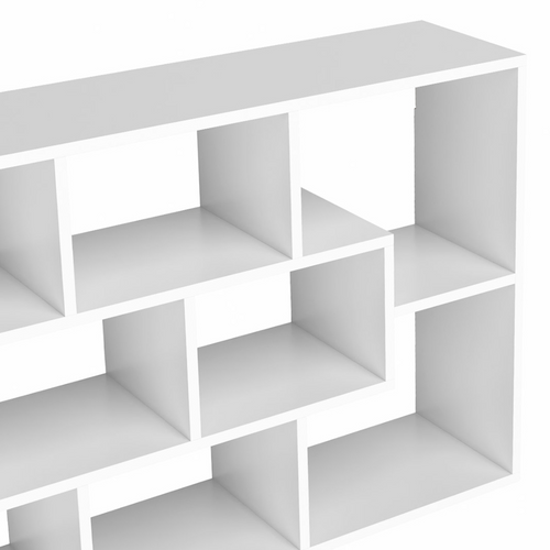 Etagère Murale Colette Avec 8 Compartiments Blanc