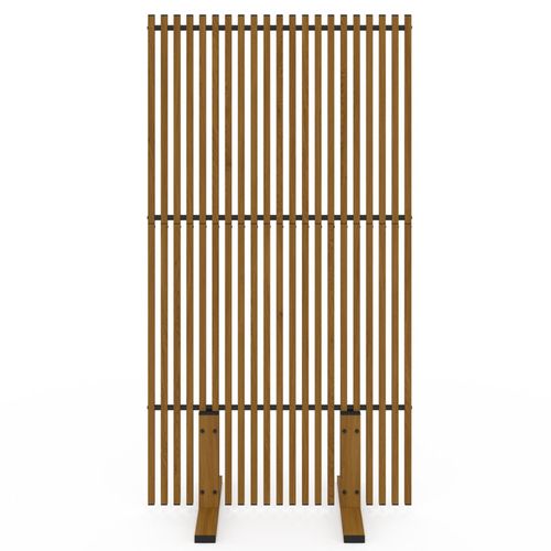 Paravent Extérieur Ajouré Claustra Décoratif Extérieur 80 X 150 Cm Effet Bois