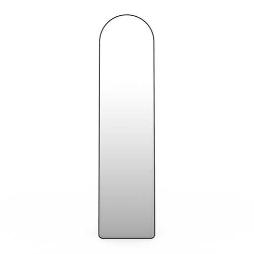 Miroir Sur Pied Contour Noir 160 X 40 Cm