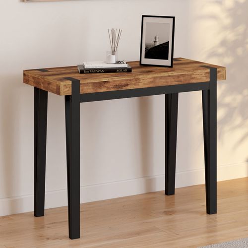 Table Console Extensible Austria 10 Personnes 235 Cm Design Industriel