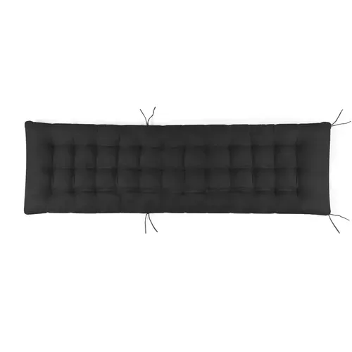 Lot De 2 Coussins Universel De Transat Adam 180 Cm Noir