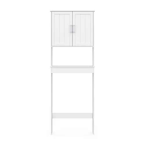 Meuble étagère Dessus Wc Waldo Placard Bois Blanc