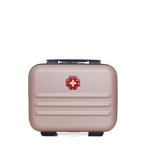 Vanity Case Snowball – 35 Cm – ABS – Trousse De Toilette – Rose Gold