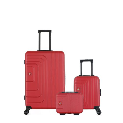Ensemble valise cabine 55 cm et vanity assorti Kyoto gris