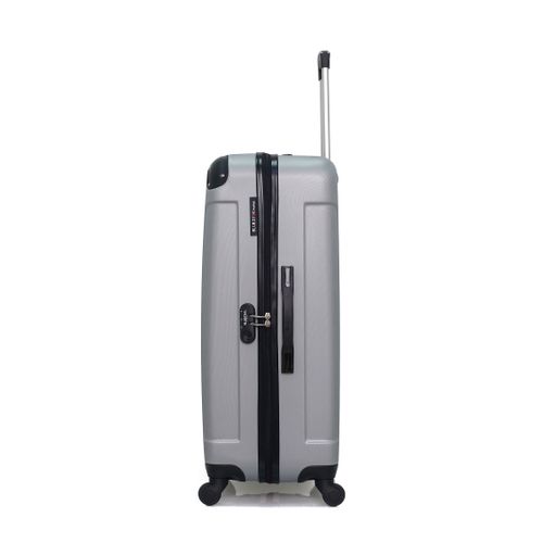 BLUESTAR - Valise Grand Format NAPOLI 75 cm 4 Roues - Gris foncé - 0.00