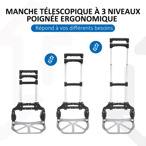 Chariot Diable En Aluminium