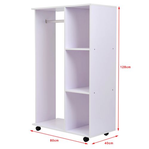 Penderie De Rangement Sur Roulettes