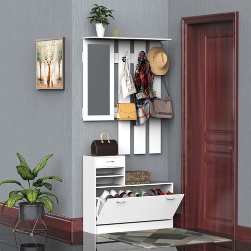 Ensemble De Meubles D'entrée Design Contemporain