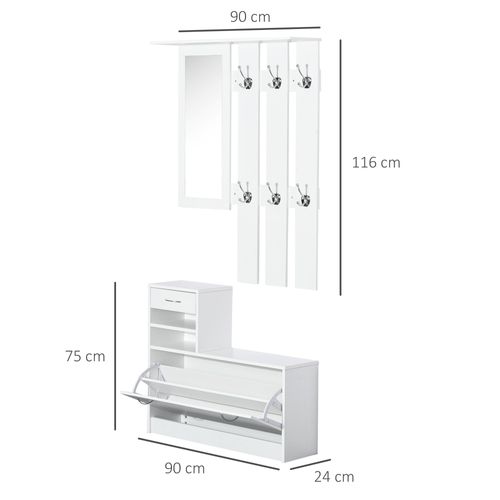 Ensemble De Meubles D'entrée Design Contemporain