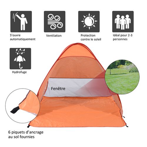 Abri De Plage Tente Pop-up