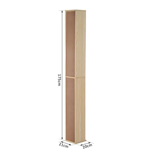 étagère Colonne Range-cd Dim. 21l X 20l X 175h Cm