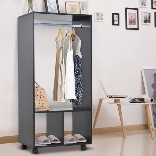 Armoire Penderie Rangement Mobile