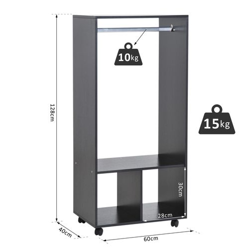 Armoire Penderie Rangement Mobile