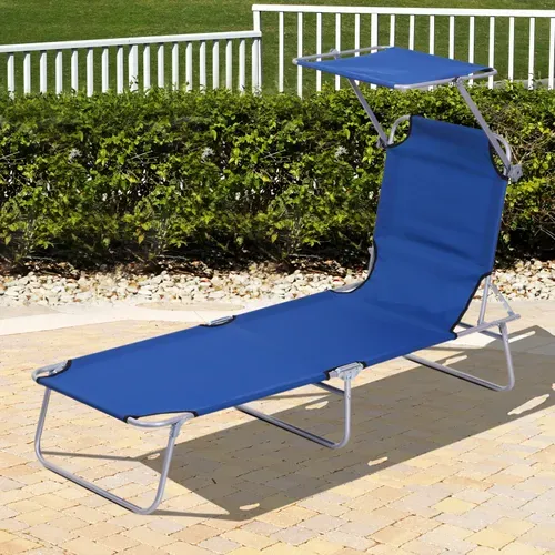Bain De Soleil Pliable Avec Ombrelle Sunzweet