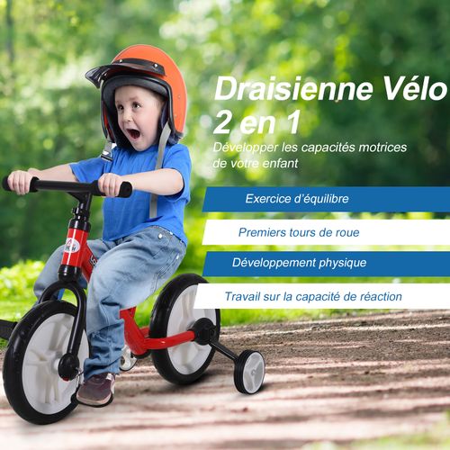 Draisienne Pédale Amovibles