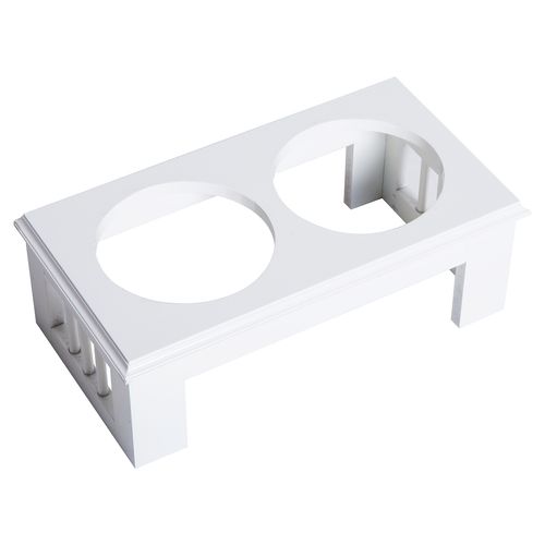 Gamelle Double Chien Chat Surélevée Mdf