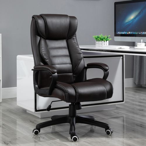 Fauteuil De Bureau Direction Massant Grand Confort Revêtement Synthétique