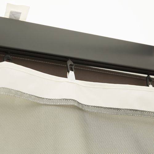 Lot De 4 Moustiquaires Zippées + Crochets D'attaches Barnum