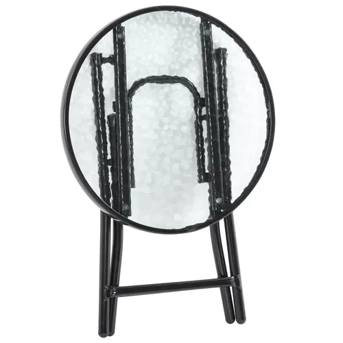 Table Basse Ronde Bistro De Jardin Pliable