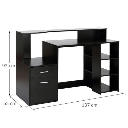 Bureau Informatique Multimédia Design Multi-rangement