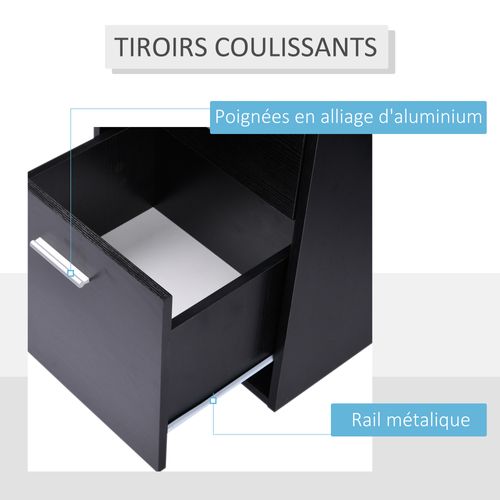 Bureau Informatique Multimédia Design Multi-rangement