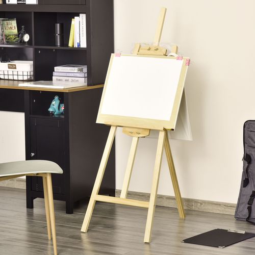 Chevalet D'artiste Sur Pieds Bois De Pin