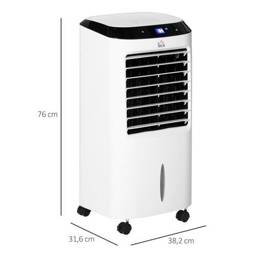 Ventilateur Rafraichisseur Humidificateur Ioniseur 4 En 1