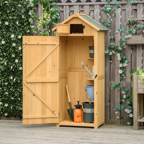 Armoire De Jardin 3 étagères 2 Portes