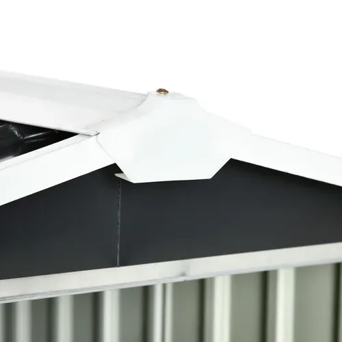 Garage Tondeuse Robot - Abri De Jardin Robot-tondeuse - Tôle Acier Gris